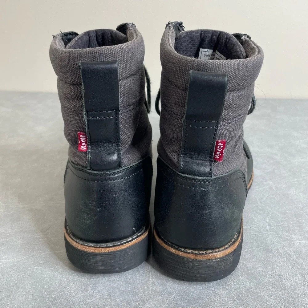 Levi's Black and Gray Men's Lex II Chukka Boots